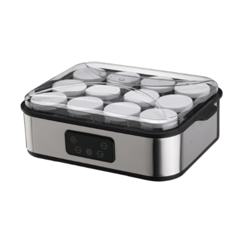 F Fityle Yaourtière électrique compacte grecque, outils de yaourt faits maison DIY, ménage avec...