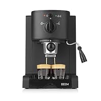 BEEM ESPRESSO PERFECT Siebträgermaschine mit 20 Bar Druck | Mühelose Zubereitung von Espresso, Cappuccino, Latte Macchiato etc. | Kompatibel mit Kaffeepulver, Pads und Kapseln – Ansicht 1