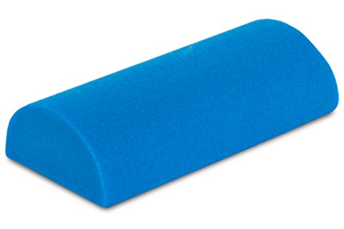ProsourceFit Flex Foam Half-Round Rollers 12” for Muscle Massage, Physical Therapy, Core
