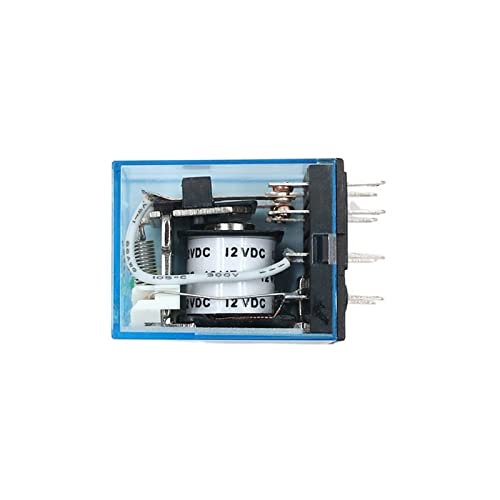 Relais électromagnétique MY2NJ DPDT AC 380V interrupteur HH52P pour armoire