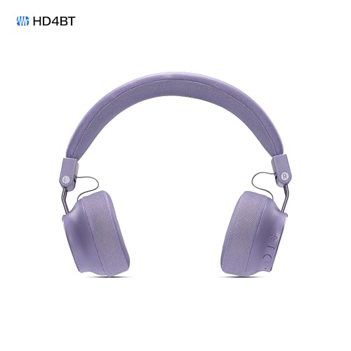 Image of PreSonus Eris HD4BT - Over-Ear Closed-Back Wireless Headphones, Bluetooth, ANC Noise Cancelling, Up to 60 Hours Battery Life, Studio Headphones for Mixing, Monitoring, Recording, Mystic Purple