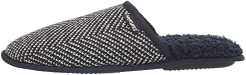 MUK LUKS Men's Gavin Scuff Slippers, Dark Sapphire, Medium | Image 7