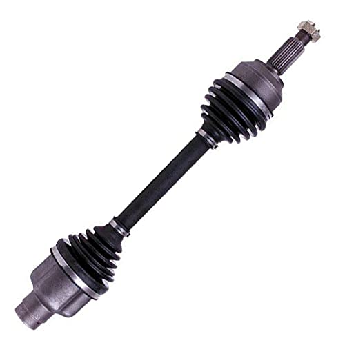 Image of Detroit Axle - Front 2pc CV Axles for 95-00 Ford Contour Mystique, 99-02 | Mercury Cougar, 2 CV Axles Assembly 1995 1996 1997 1998 1999 2000 2001 2002 [Automatic Transmission] Replacement