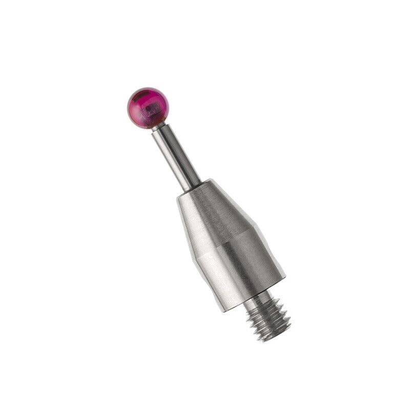 CMM Touch Probe Stylus M4 Thread 4mm Ruby Ball Tips 20mm Length A-5003-4794