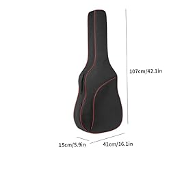 NIDONE Guitar Bag 41-inch Instrument Case Thick Acoustic Guitar Backpack with Double Straps Pad for Electric Guitar Bass… - Les Beatles, Paul McCartney, John Lennon, RIngo Starr, George Harrison NIDONE Guitar Bag 41-inch Instrument Case Thick Acoustic Guitar Backpack with Double Straps Pad for Electric Guitar Bass… – Image 5
