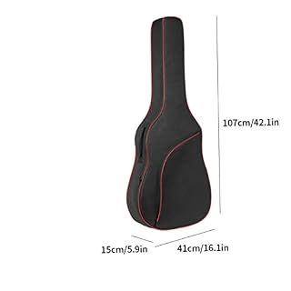 NIDONE Guitar Bag 41-inch Instrument Case Thick Acoustic Guitar Backpack with Double Straps Pad for Electric Guitar Bass… - Les Beatles, Paul McCartney, John Lennon, RIngo Starr, George Harrison NIDONE Guitar Bag 41-inch Instrument Case Thick Acoustic Guitar Backpack with Double Straps Pad for Electric Guitar Bass… – Image 5