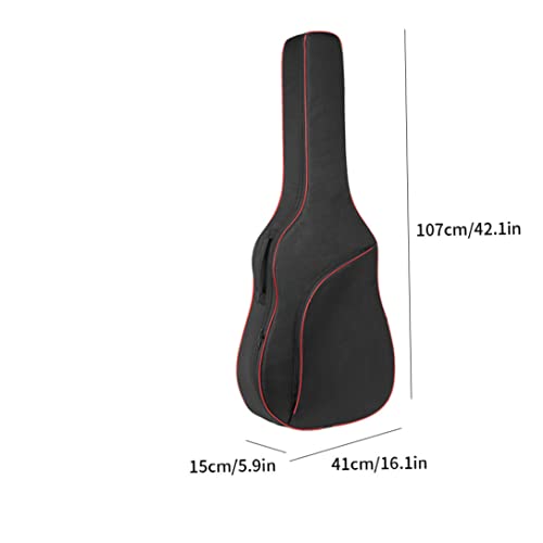 NIDONE Guitar Bag 41-inch Instrument Case Thick Acoustic Guitar Backpack with Double Straps Pad for Electric Guitar Bass… - Les Beatles, Paul McCartney, John Lennon, RIngo Starr, George Harrison NIDONE Guitar Bag 41-inch Instrument Case Thick Acoustic Guitar Backpack with Double Straps Pad for Electric Guitar Bass… – Image 6