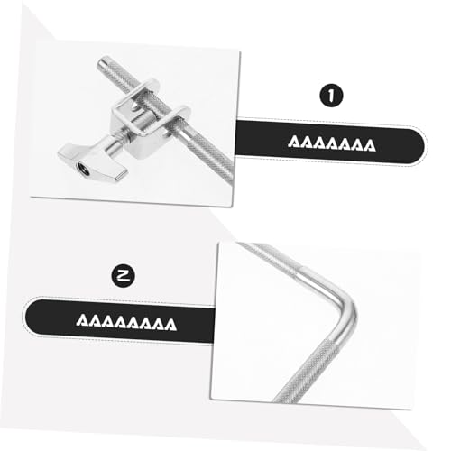 Abaodam Soporte para Montaje de Cowbell con Abrazadera para Batería miniatura 5
