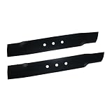 Ufixt 2 x wymienne metalowe ostrza do kosiarki 32 cm kompatybilne z Qualcast 32-850W Easi Trak 32 Easi Trak 320 część zamienna