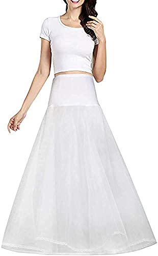 RGZ Women Polyester Zoya Creation Can 3 Layer Hoop Skirt Slips Crinoline Petticoat Long Underskirt For Wedding Bridal Dress Ball Gown For Party And Ethnic Wear White Can Skirt Free Size RGZ Women Polyester Zoya Creation Can 3 Layer Hoop Skirt Slips Crinoline Petticoat Long Underskirt For Wedding Bridal Dress Ball Gown For Party And Ethnic Wear White Can Skirt Free Size