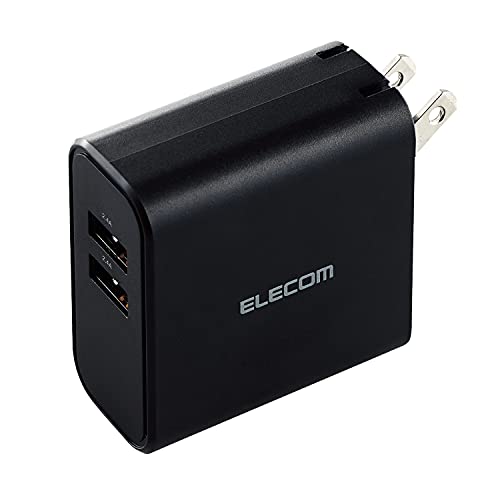エレコム スマホ用AC充電器/2A/2台同時/USB-Aメス2ポート 2zzhgl6 Amazon | エレコム 充電器 2個セット USB コンセント USB-A 2