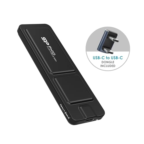 Silicon Power 1TB PX10 Type-C 3.2 Gen 2 Portable SSD - Up to 1050MB/s - Additional View
