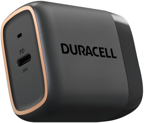 DURACELL 20W PD Folding Wall Plug | USB-C Wall Charger | Excellent for Charging Your Smart Phone | Tablet | Laptop | Convenient for Travel - Image 3