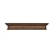Pearl Savannah 72" Wood Mantel Shelf Taos Finish