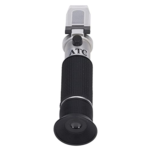 0?32% Meter Tester Refractometer Portable Handheld ATC Sugar Refractometer for Beverages