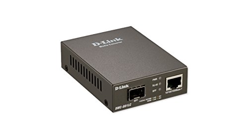 D-Link DMC-G01LC/E convertidor de medio 1000 Mbit/s Gris - Convertidor de red (1000 Mbit/s, IEEE 802.3ab,IEEE 802.3u,IEEE 802.3x, Gigabit Ethernet, 10,100,1000 Mbit/s, SFP, Al�mbrico)