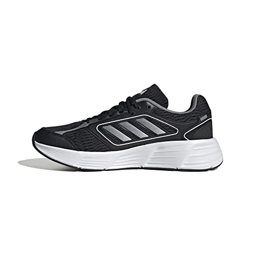 adidas Galaxy Star Shoes, Zapatillas para Correr Hombre, Core Black/Grey/Core Black, 43 1/3 EU