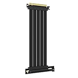 GLOTRENDS 250mm PCIe 4.0 X16 Riser Cable for PCIe 4.0/3.0 GPUs, Such as GeForce RTX 40/30 Series and AMD Radeon RX7000/RX6000 Series, etc