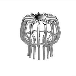 Sileduove Edelstahl Dachrinnenreiniger 110mm