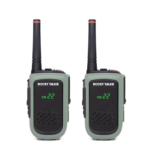 Rocky Talkie 5 Watt GMRS Radio - Long Range