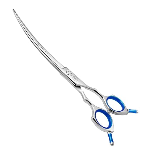 Lightweight Curved Dog Grooming Scissors