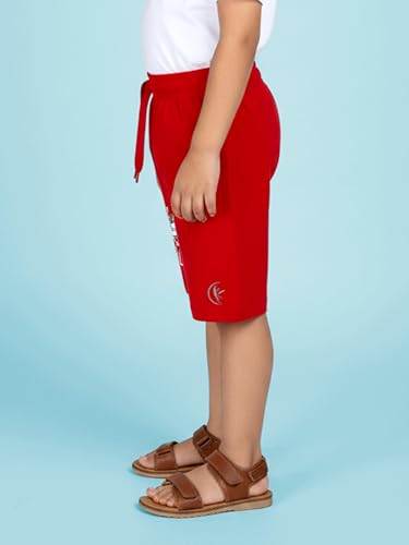Image of KiddoPanti Boys Knee Length Basic Short