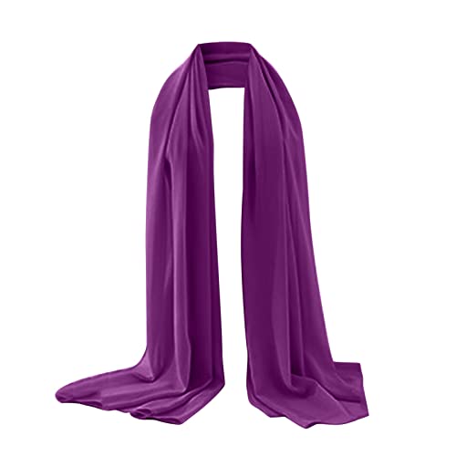 YOLAI Women'S Chiffon Scarf Lightweight Scarves Fashion Floral Print Scarfs Shawl For Ladies Silk Neck Scarves