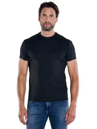 engbers Herren Herren Basic-Shirt My Favorite Organic, Schwarz, 34379,...