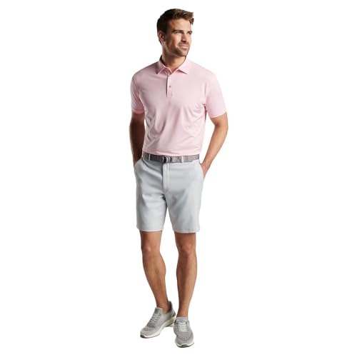 PETER MILLAR Solid Performance Jersey Polo - ME0EK01S - Palmer Pink - L