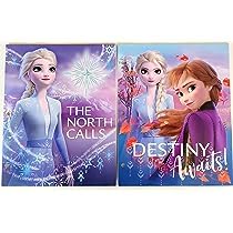 Amazon.com : Frozen Set of Four (4) 2-pocket 3-prong Portfolio