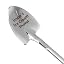 Uncle Ice Cream Spoon Silver