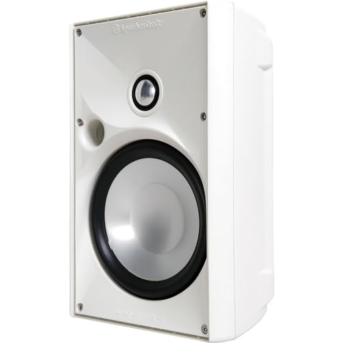 SpeakerCraft ASM80631 OE6 Three 125-Watt-Continuous-Power Outdoor Speaker (White)