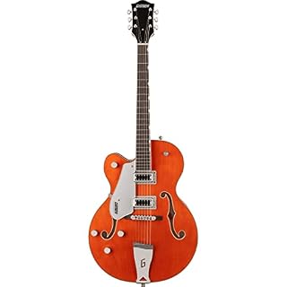 G5420LH Electromatic Classic Orange Stain - Les Beatles, Paul McCartney, John Lennon, RIngo Starr, George Harrison