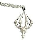 Hollow Knight King's Brand silver pendant - video game cosplay jewelry - necklace