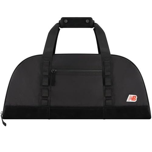 New Balance Duffel Bag, Legacy Icon Commuter Travel Bag for Men and Women, One Size