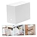 GANAZONO Japanese Style Decorative File Organizer Capacity Sundries Storage Box for Home and Office Multi-Functional Practical for Document and File Management