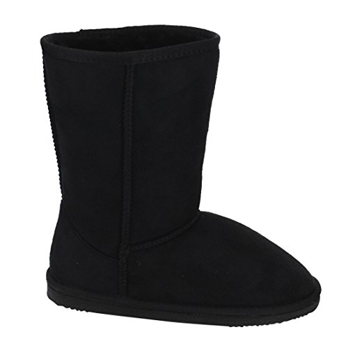 Kids Pull-On Faux Fur Lined Winter Snow Boots2