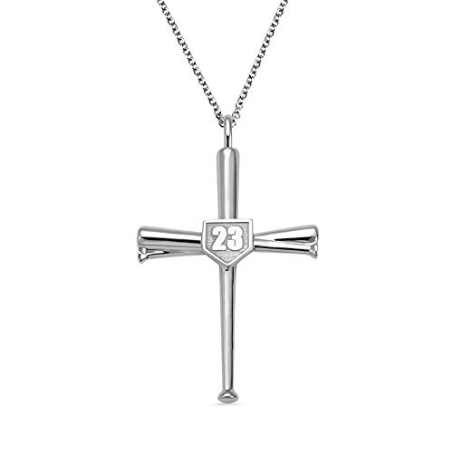 Best Baseball Bat Cross Necklace A Stylish Way To Show Your Love Of