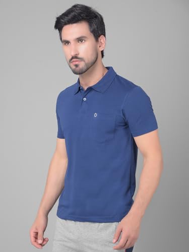 Image of Dollar Mens Cotton Casual Solid Polo Tshirt (Pack of 1)