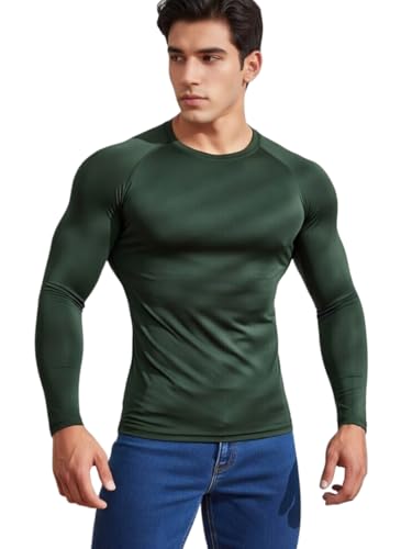 Image of Men Compression Full Sleeves T-Shirt