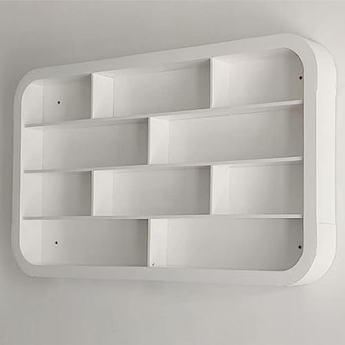 Nail Polish Display Rack, Cosmetics Storage Cabinet, Wall-Mounted Storage Wall Rack for Storing Cosmetics, Essential Oils and Perfumes