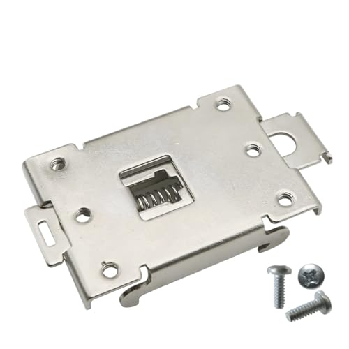Abrazadera de relé de estado sólido SSR fija para carril DIN 35mm con tornillería