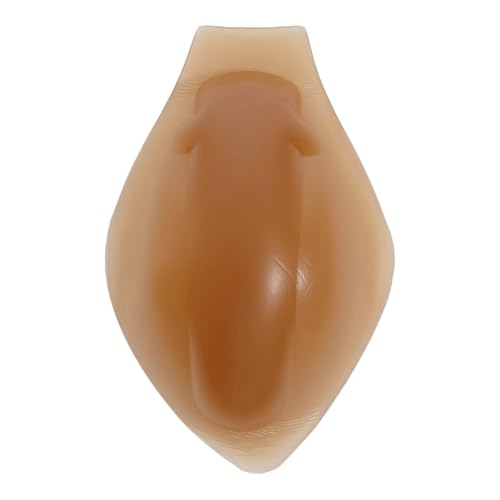 TiaoBug 1Pcs Männer Silikon Pouch Pad Penis Vergrößern Frontpolster Abnehmbare Unterhose Slip Innen Pads Schoner Einlage Pad Nicht klebend One Size