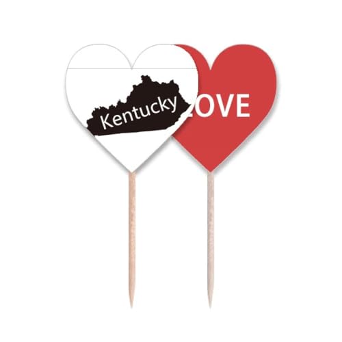Drapeau Kentucky cure-dents pour buffet chic américain - 2