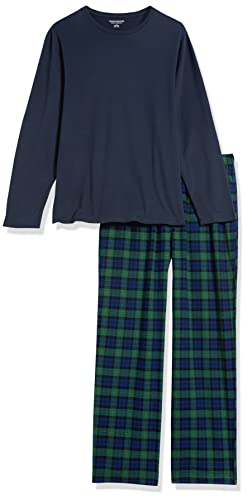Amazon Essentials Men's Flannel Pant and Long-Sleeve T-Shirt Pajama Set3