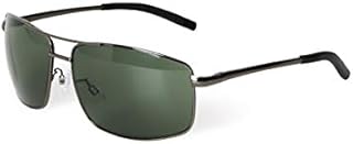 Loubsol Flex - Gafas de sol para hombre, metal, color plateado