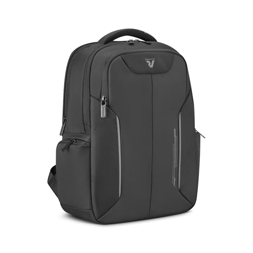 Roncato INTERFACE Business rucksack mit 14 Laptopfach - 40.5x33x15 cm - Schwarz