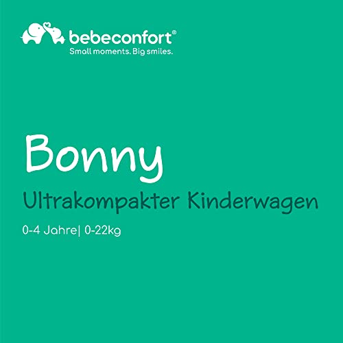 Bebeconfort Bonny Kinderwagen, Babywagen, Leichter Kinderwagen, von Geburt bis ca. 4 Jahre, 0 - 22 kg (Blue Chic)