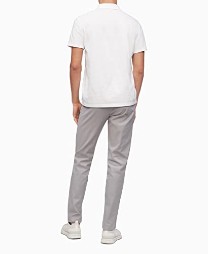 Image of Calvin Klein Men's Modern Stretch Chino Wrinkle Resistant Pants