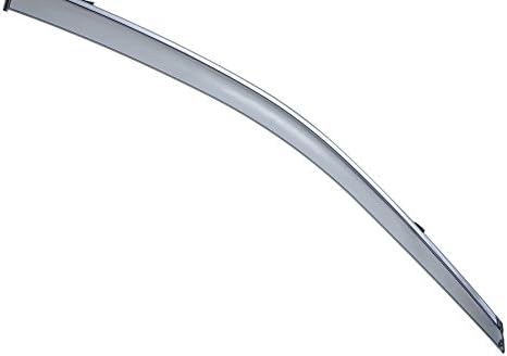 WellVisors Window Visors Wind Deflectors Compatible with Lexus ES350 2007-2012 with Chrome Trim Rain Guards 3-847LX008